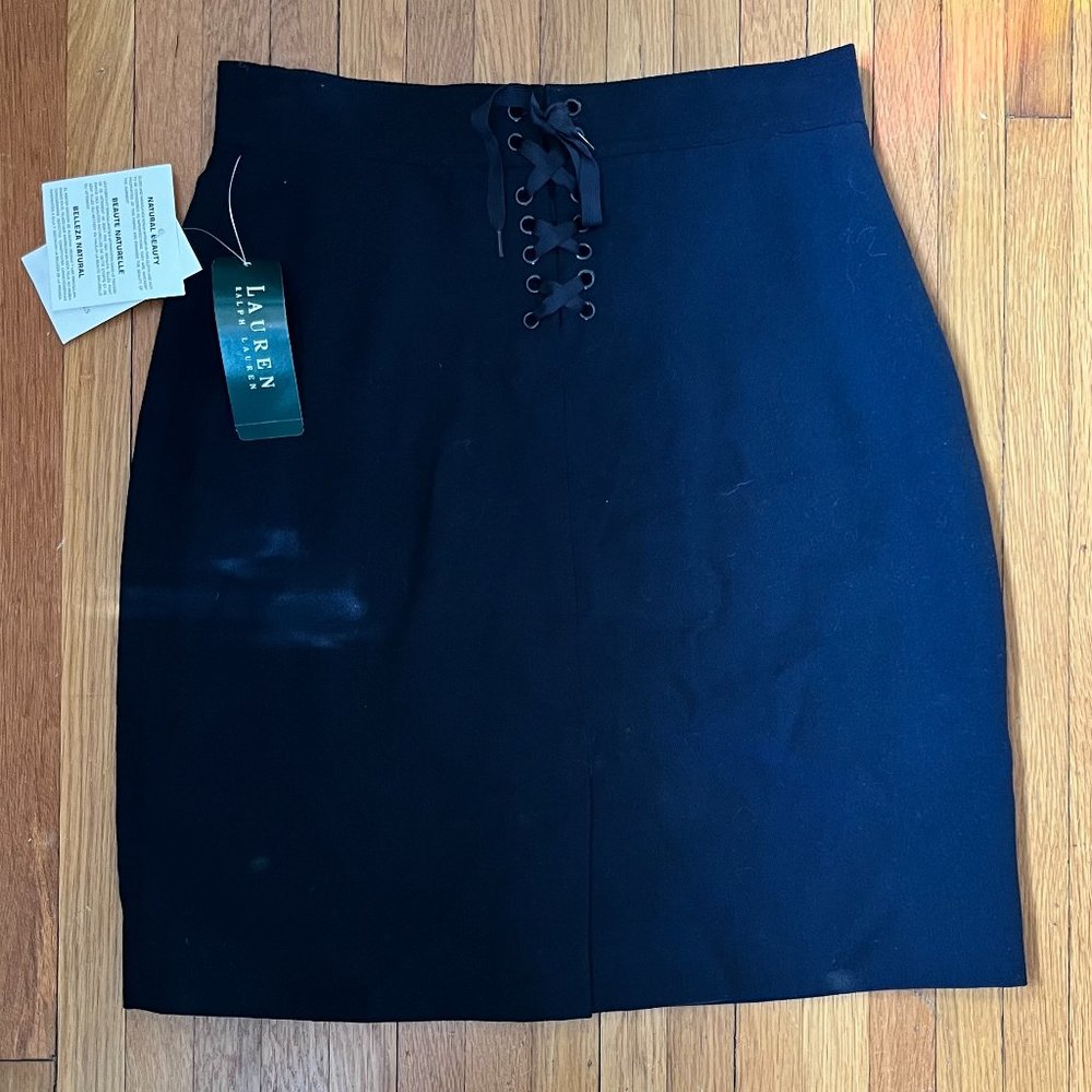 Lauren Ralph Lauren Vintage Sailor St. Barts Navy Mini Skirt - NWT - Picture 2 of 4